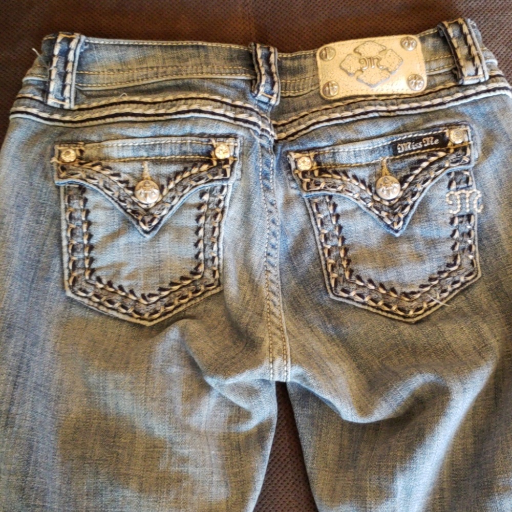 Miss Me Flap Pocket Jeans